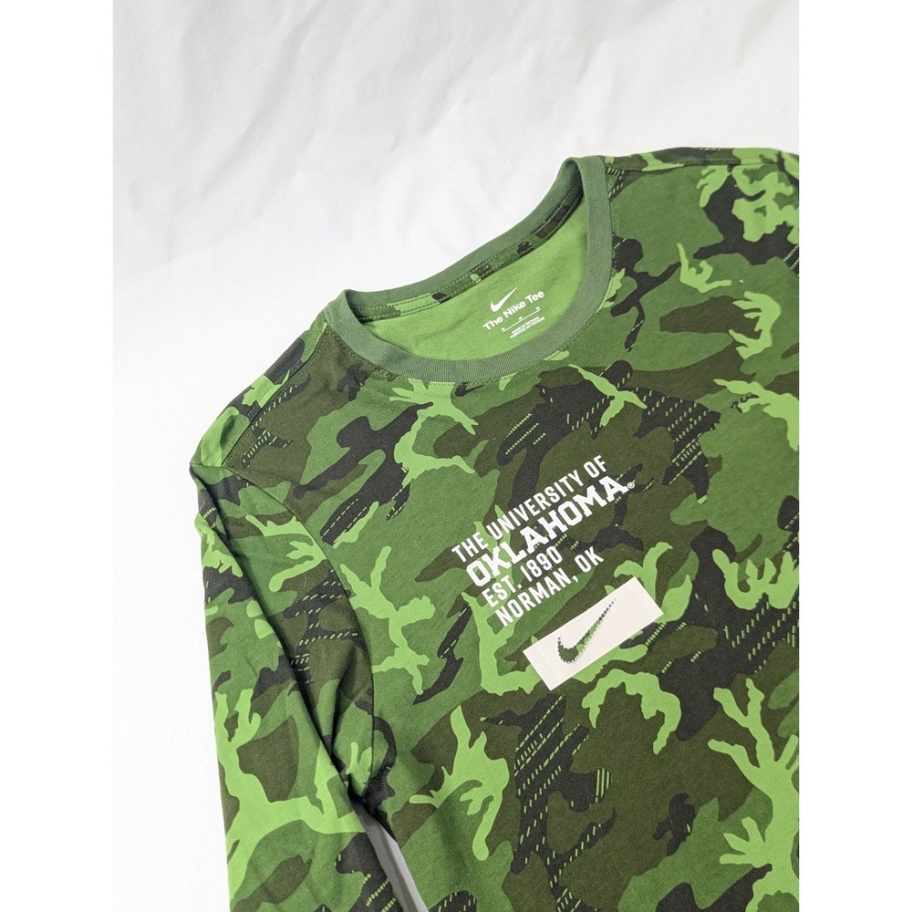 Nike Men's Oklahoma Military Appreciation Long Sleeve Jersey Shirt Medium